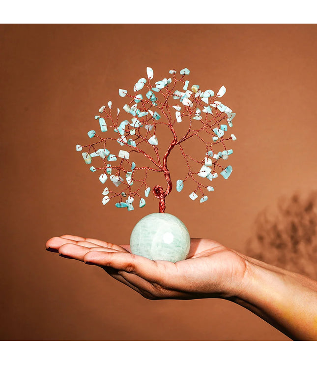 Amazonite Ball Base Tree