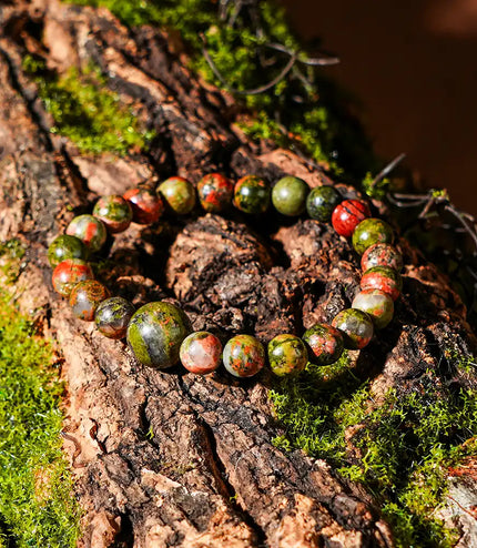 Unakite Bracelet