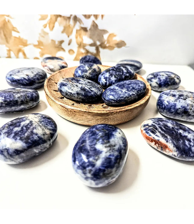 Sodalite Palm Stone