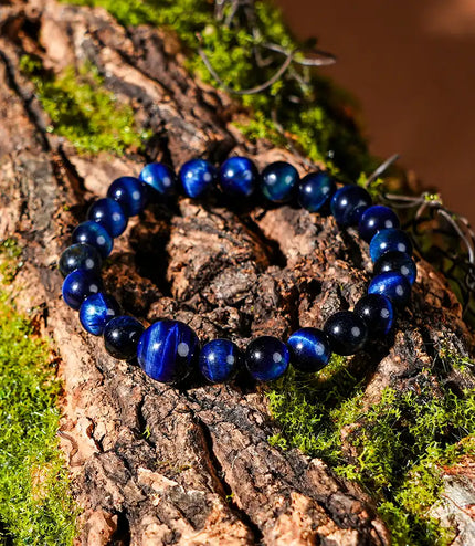 Blue Tiger Eye Bracelet