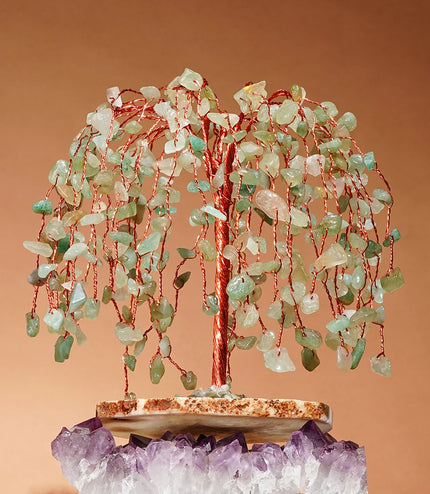 Green Aventurine Willow Tree