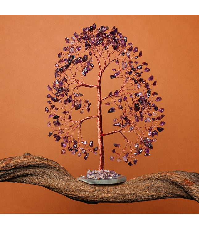 Amethyst Slice Base Tree