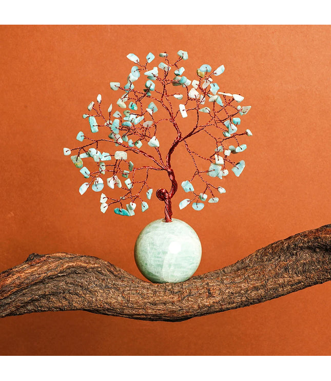 Amazonite Ball Base Tree