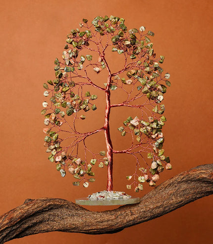 Unakite Slice Base Tree