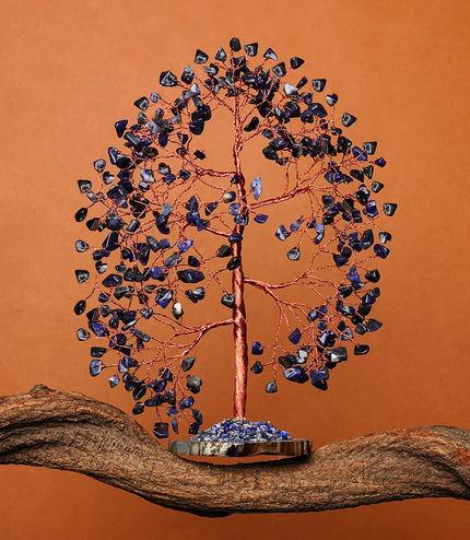 Sodalite Slice Base Tree