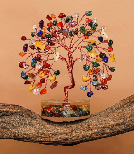 7 Chakra Orgone Base Tree