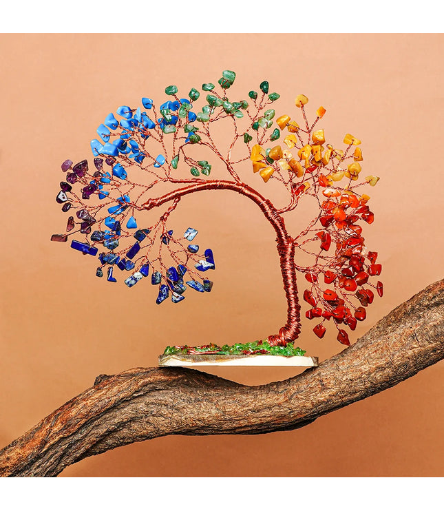 7 Chakra Slice Base Tree