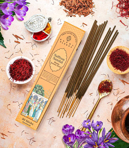 Saffron Sandal Incense Stick