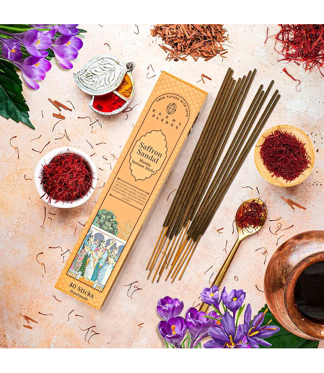 Saffron Sandal Incense Stick