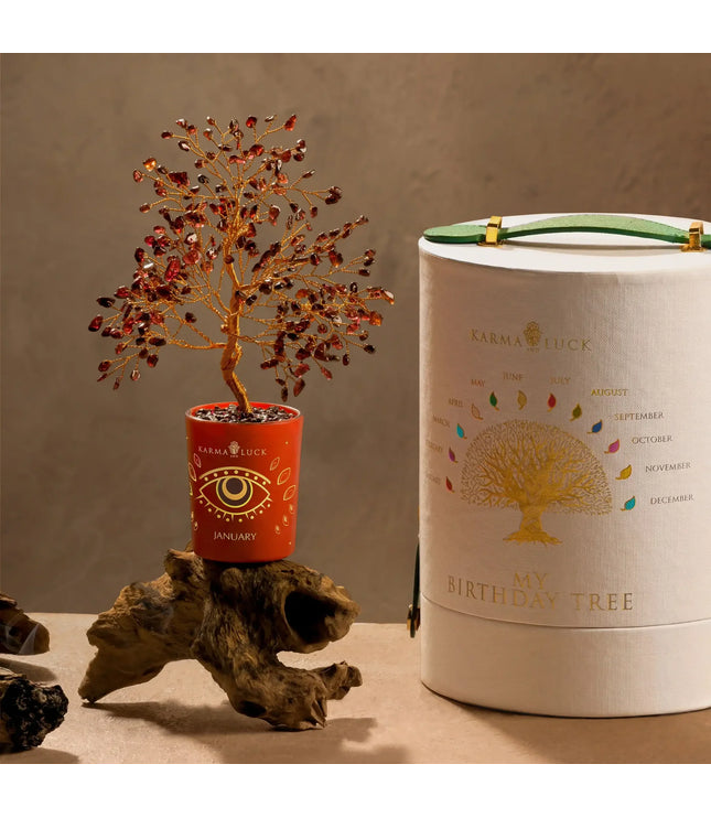 crystal tree red