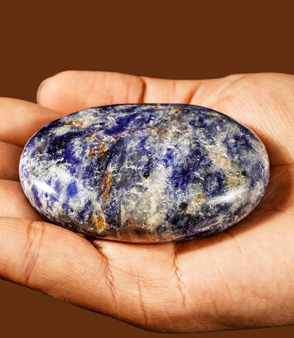 Sodalite Palm Stone