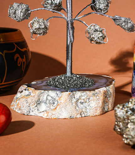 Pyrite Slice Base Tree