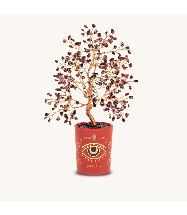 crystal tree red